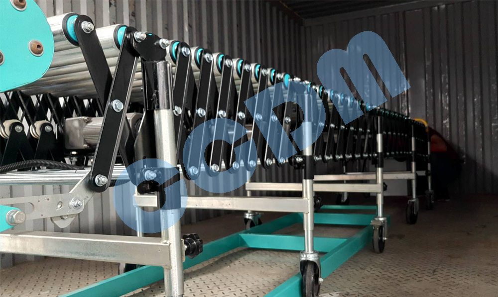 Truck Loading & Unloading Belt Conveyor